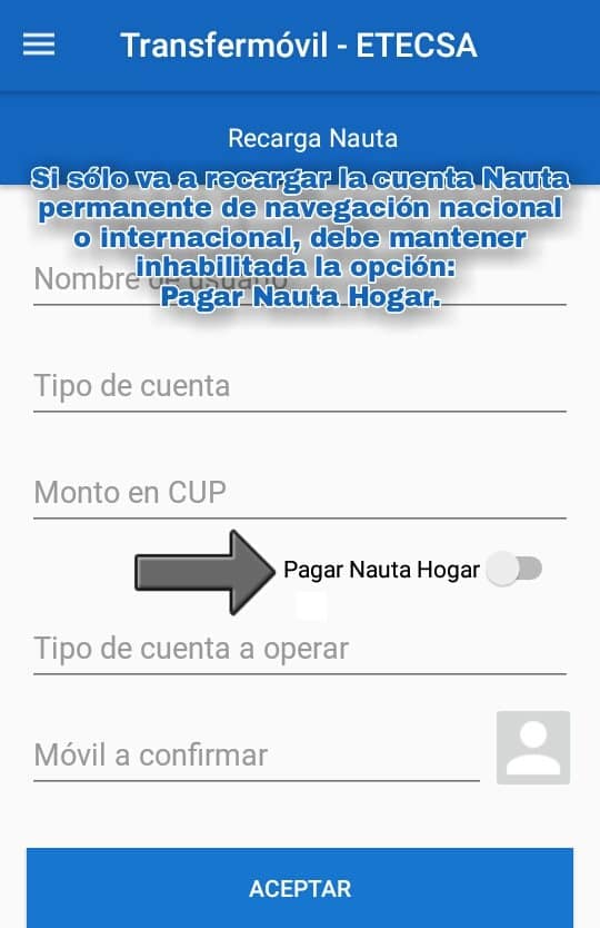 migueld9025's tweet photo. ¿Cómo pagar 💳💰 la cuota #NautaHogar 👨‍💻 desde el #Transfermóvil 📲? 
✅Estos son algunos consejos que debes tener presente según sea su caso #CubaInformatiza
#CubaPorLaTransformaciónDigital #EtecsaTeAcompaña 💙🇨🇺📲 https://t.co/qLs4k167CO