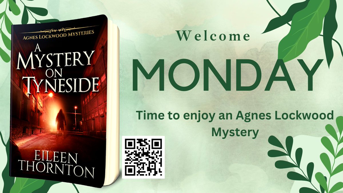 RT eileenmaud2 A Mystery on Tyneside
Agnes Lockwood Mysteries Book 4
books2read.com/u/bPyvVd

Join Agnes as she sets out to find the person who killed the man she found in... the ladies' room...

#Newcastle #EileenThornton #NextChapterPub