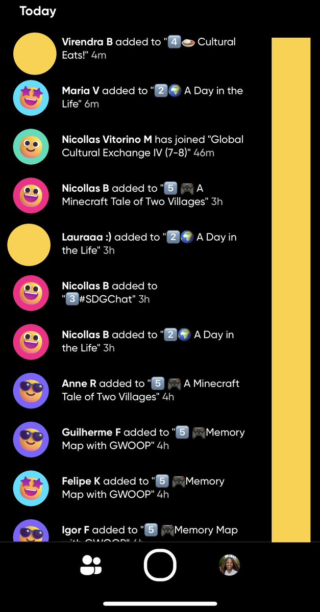 YaritzaV_'s tweet photo. Woohoo! @MicrosoftFlip Notifications for the WIN 🎉

July’s group of students-all around the world-are joining the Global Cultural Exchange 🙌🏾🌍 &amp; uploading their 📹

You and your students can join our upcoming Climate Exchange [September]

🔗 https://t.co/7oqeT1d6u0

#DigEquity https://t.co/XOfcBoDch0