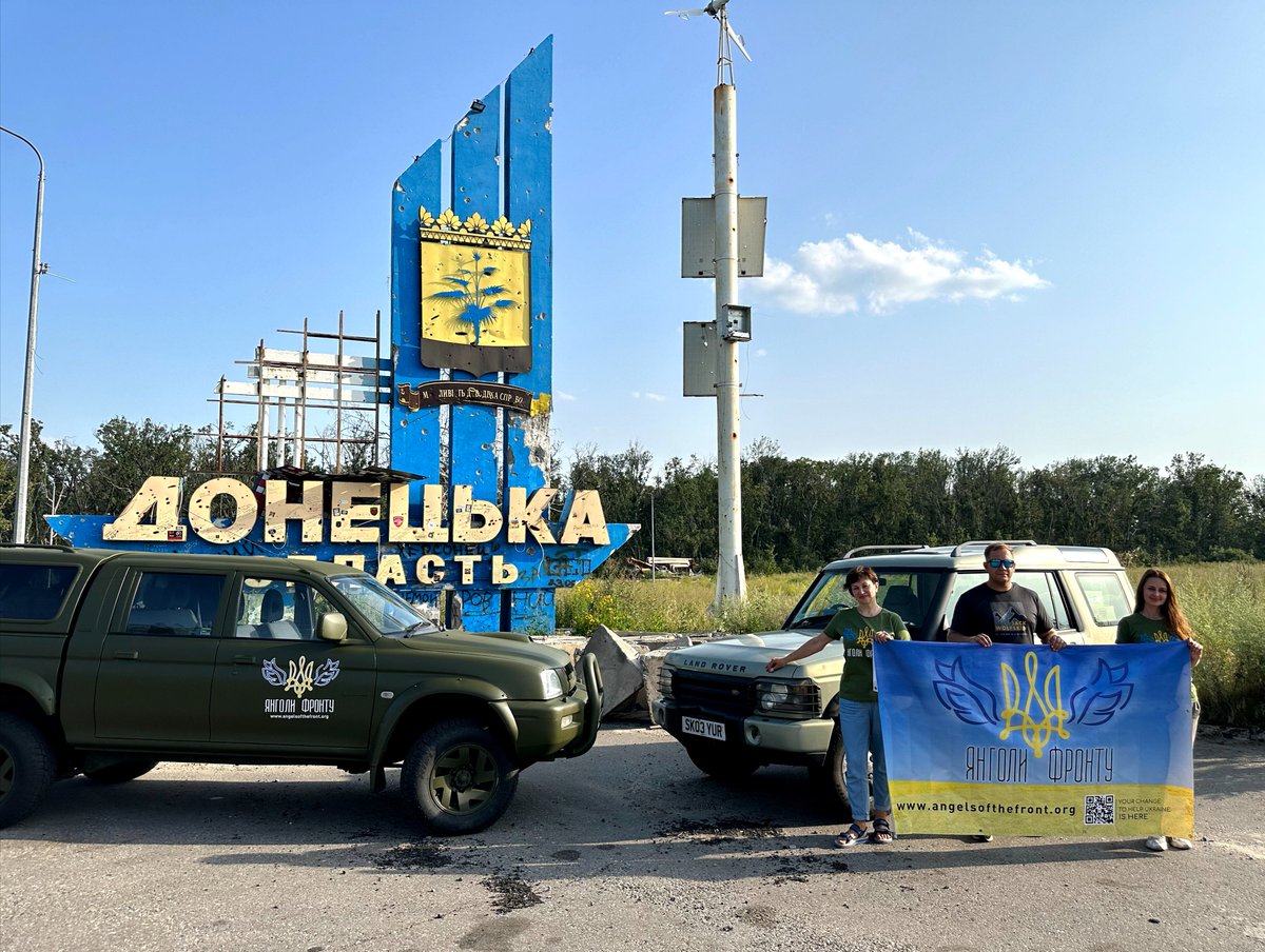 Together with our donors, Crystal Telecom and <a href="/alexey_link/">Алексей Заенчковский</a>  , our team <a href="/AngelsFrontUA/">Angels of the Front 🇺🇦</a>  delivered aid to the 95th, 67th Brigades, intelligence unit and the 23rd Battalion 🇺🇦! 2 cars, 15 FPV drones, tourniquets, IFAKs, stretchers, hygiene products, etc. 
Thank you all for help🙏!