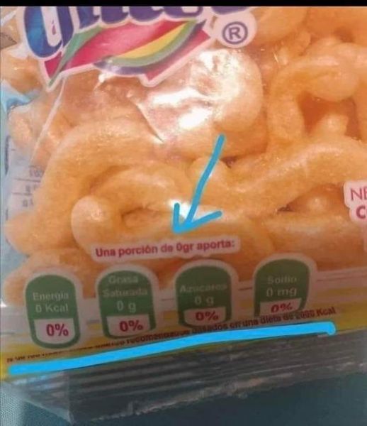 Autoridades: "La información nutricional en el empaquetado es importante para que la gente sepa qué está consumiendo"

Las empresas de ultraprocesados: "hold my beer"