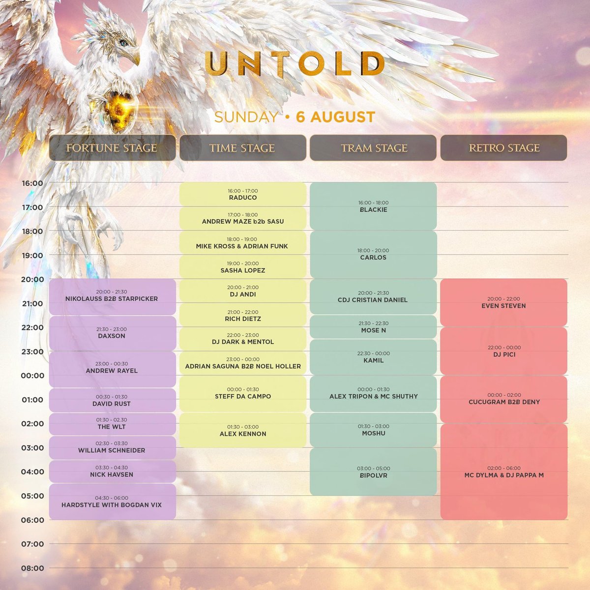 See you Sunday at <a href="/UntoldFestival/">UNTOLD Festival</a> starting 20:00 at Fortune Stage 🚀🚀 
#trancefamily 
<a href="/nikolauss_music/">Nikolauss</a>