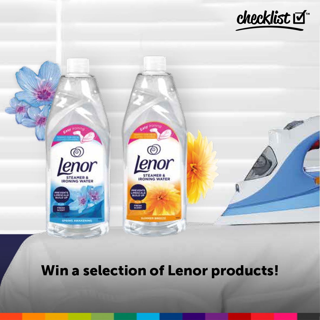 GIVEAWAY! WIN a selection of Lenor products!

Like, RT, and then follow the link to enter: tinyurl.com/4b87kdvt

#win #giveaway #ukgiveaway #ukcompetition #freebies #freebiesuk #prizes #ukprizes #freecompetition #lenor #lenorproducts #cleaningproducts