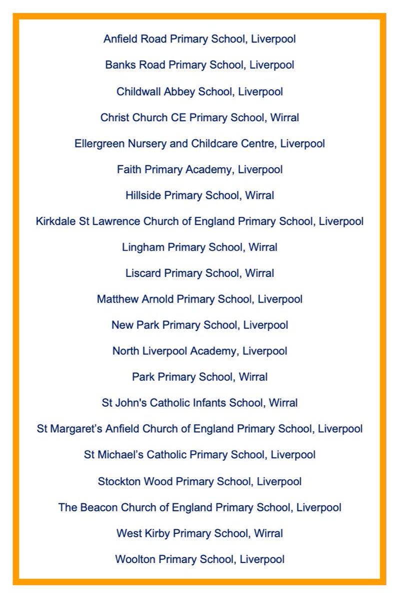 Congratulations to all of these schools in our region who are new, or newly reaccredited, Schools of Sanctuary! 🎉@CityofSanctuary #TogetherWithRefugees