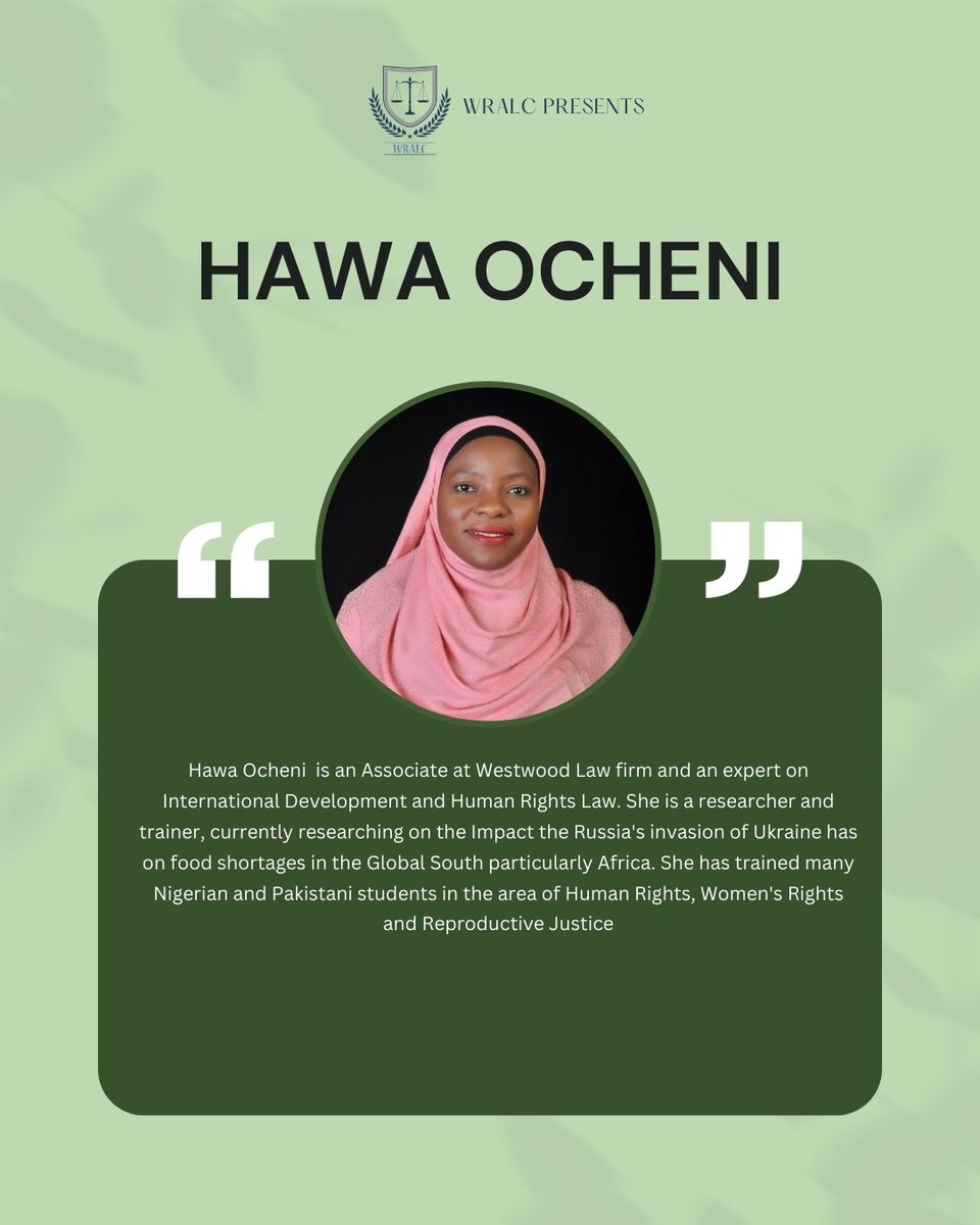 WRALC7's tweet photo. Our speakers for the Human Rights and Climate Change Online Training Program 2023 organised by #WRALC
Email at wralc.lawfirm@gmail.com for registrations
@aftabalamkan @MehwishKareem @Onigo2012 @Hassan_A_Niazi @kailedoscope @WaizaRafique https://t.co/mAgOMGXS7n