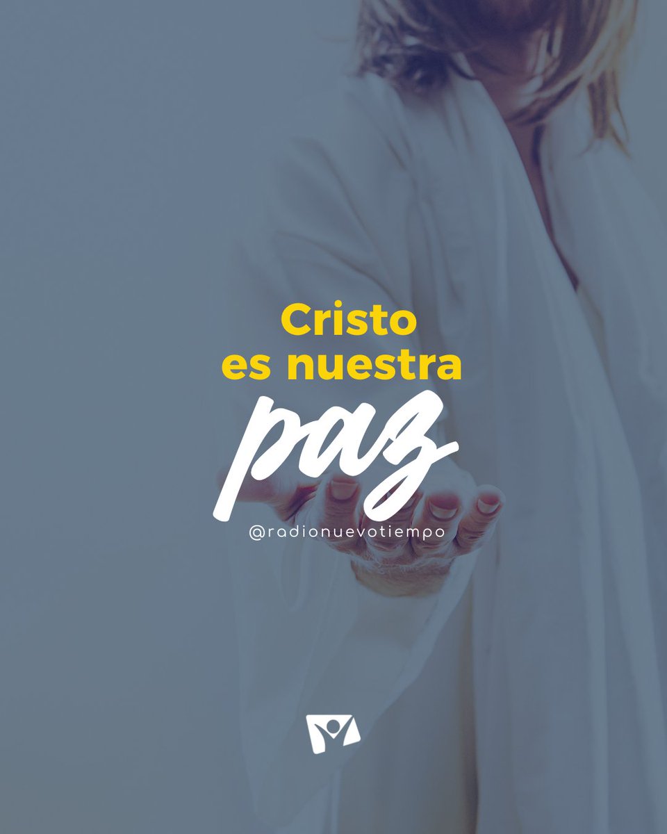 ¡Gracias a Dios que nos reconcilia mediante la cruz! :) Escucha #leccionesdelabiblia cada semana por #radionuevotiempo nuevotiempo.org/envivo/radio