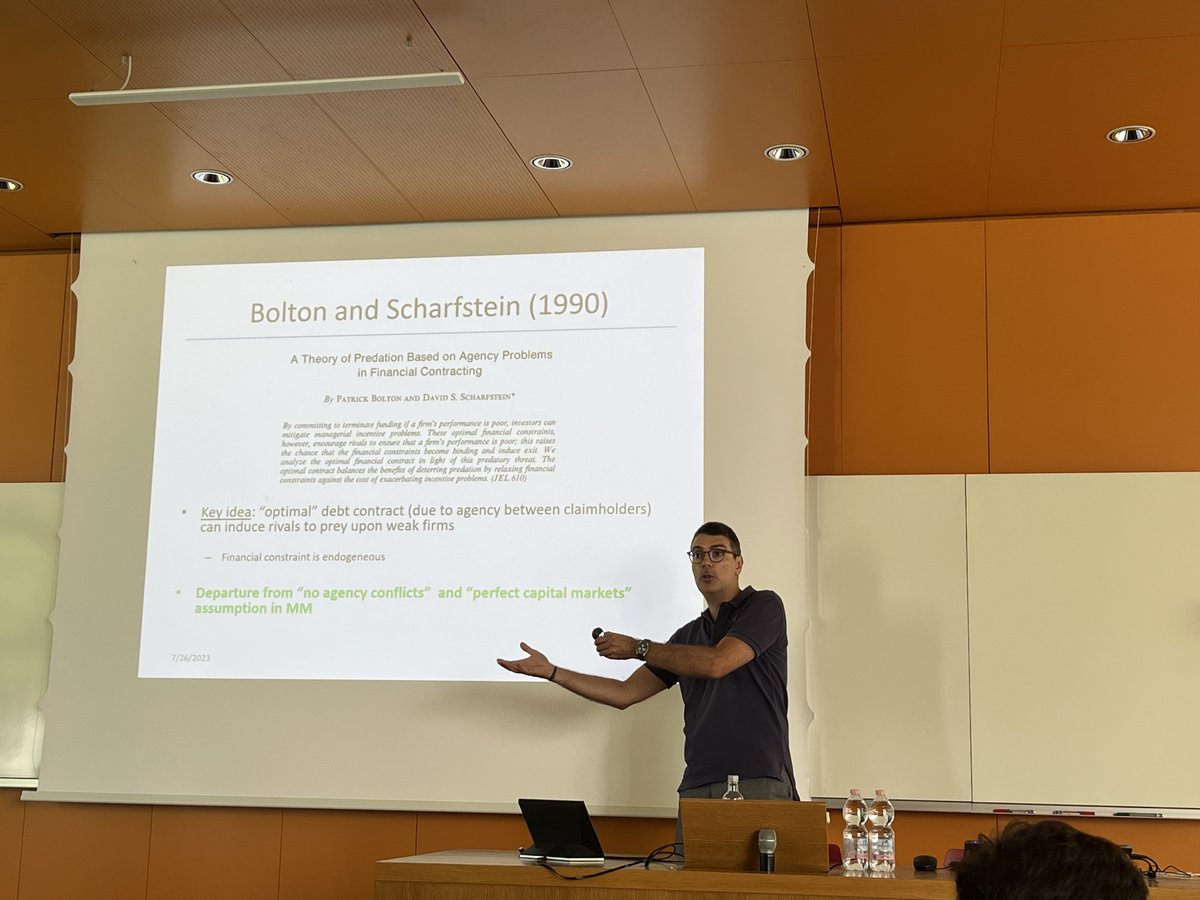 Last week, <a href="/LaurentFresard/">laurent fresard</a> and Gordon Phillips organized a PhD Summer School on Finance and Product Markets in Lugano, Switzerland @SFI_CH <a href="/USI_en/">USI University</a>. The one-week intensive course brought together 50 participants from Europe, the US, and Asia. Also social events and mini-seminars.