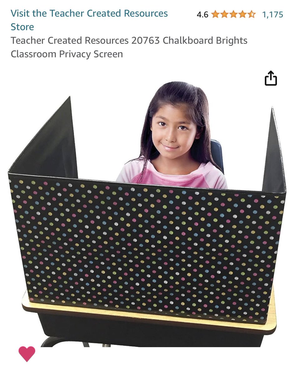 #clearthelist2023 
I would be forever grateful if I can get 20 people to spend less than $20 on this one item on my list. My students need sturdy test blockers to give them privacy and thinking space on test days. Thank you for your help!!!! #amazon 

amazon.com/hz/wishlist/ls…