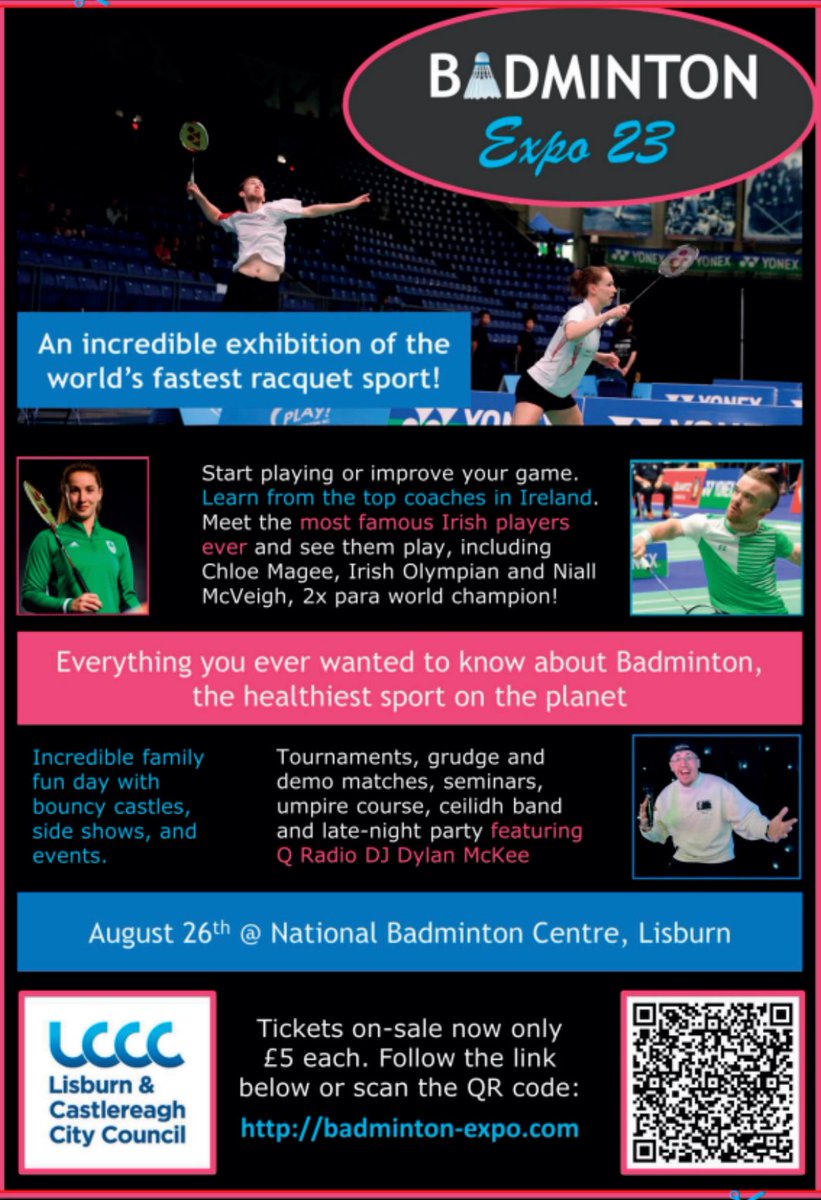 We are delighted to be a part of this event - where we will be showcasing Judo and opening the dojo doors to other sports!
 
It’s set to be a great day of learning and connecting, so if you would like to attend tickets are at badminton-expo.com