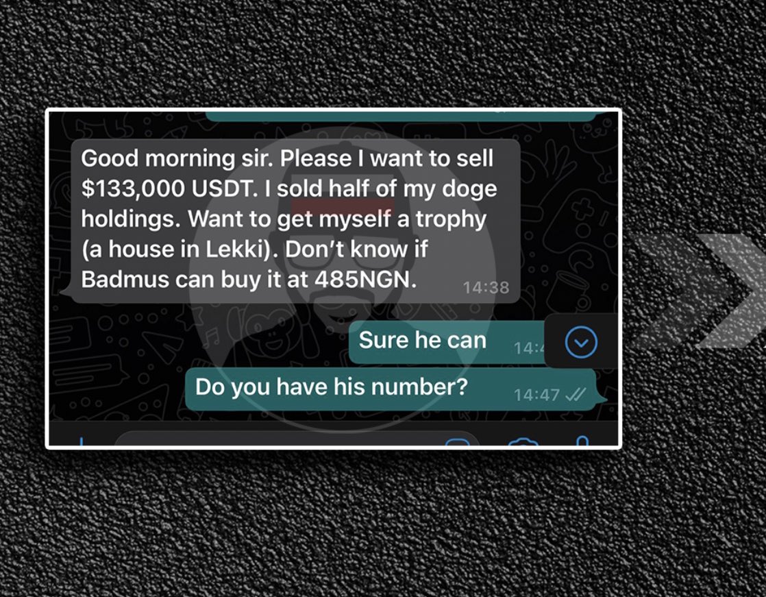 BREAKOUTgOD's tweet photo. Convo from last BULL MARKET👇🏾
  
MEMBER: Thank you sir, May God bless you , I can’t believe,  I’m a millionaire 

Me: Make sure to buy yourself a CRYPTO TROPHY before taking care of your girlfriends when you eventually hit your crypto profit target, you hear me!!!…

MEMBER: sir  do you have someone to give me naira for $133k USDT, I want to buy a house in Lekki as you did…  ( see image below ) 

Me: gOD shiii… 

P.S. And for you reading this, Next Bullrun will be your turn… 

But hey, Don’t just believe , hope and pray , make sure to position correctly …  cheers  🥂 to the bags 💰 

Like, comment, RT,  if you will make a conscious effort to position correctly ahead of the next super cycle