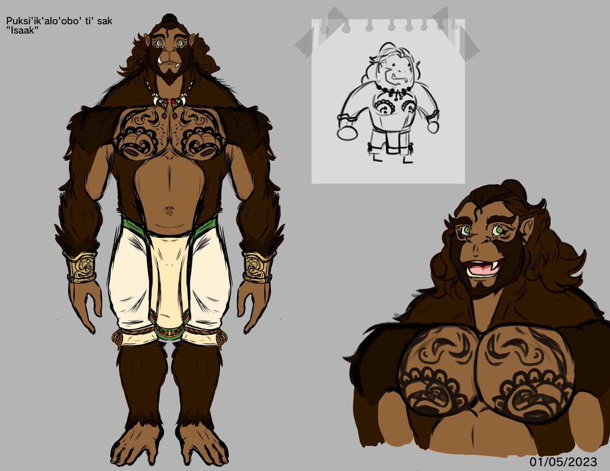 el que andel haya tenido razon en algo ya es cosa seria

voy a subir weadas que nunca subo por que no me acuerdo de mis redes sociales xd

#furryart #furryartwork #gorilla #conceptart #furryfandom #furryartist