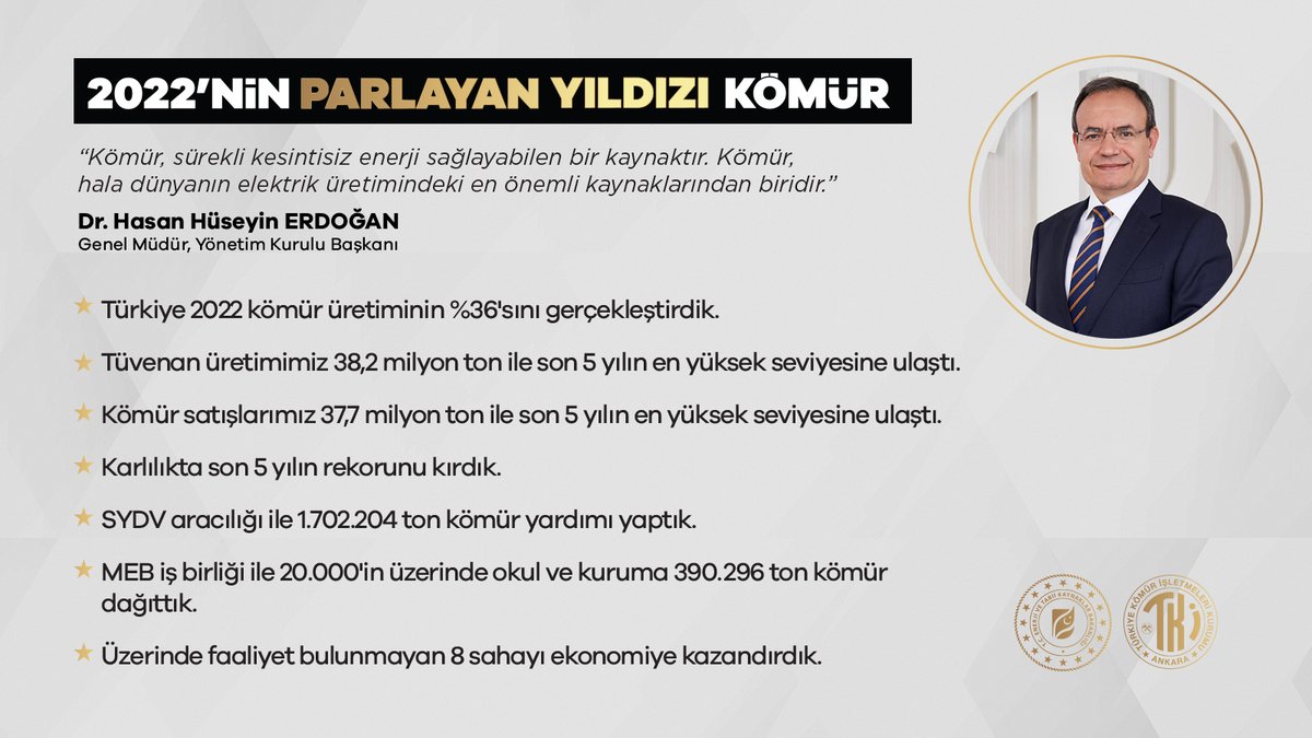 TÜRKİYE YÜZYILI'nda

Yerli Kaynak 🎯
Üretim ⚙️
Teknoloji 👩🏻‍💻
Ar-Ge 🔬

ile yeni rekorlara HAZIRIZ. 

#TKİ #TürkiyeYüzyılı