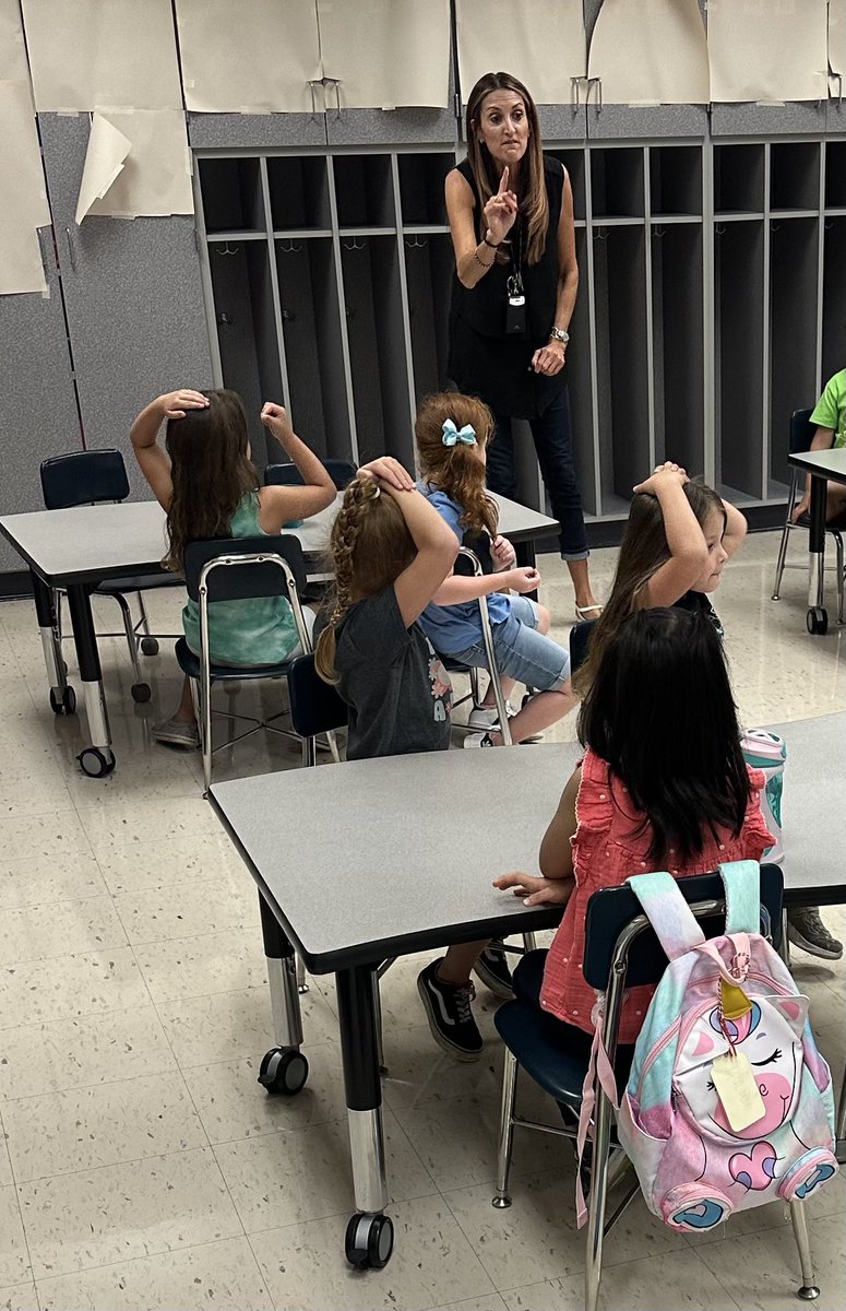 As we get ready to turn the calendar to August, our newest West Shore students get to meet some of the kindergarten teachers during Mission Transition. As each day passes we get more excited for August 28! See you all soon! #westshoreproud