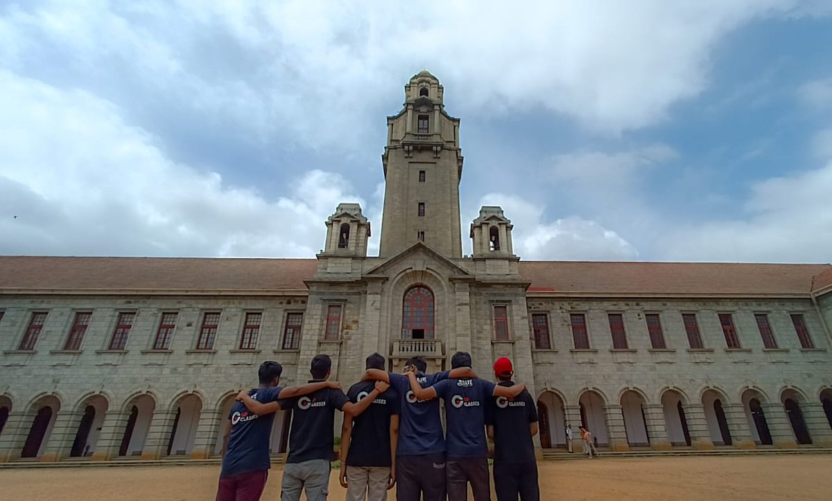 DeepakkPoonia's tweet image. Motivation for GATE 2024.

@GOClasses_CSE GATE 2023 batch students have joined IISc &amp;amp; embarked on a new journey. 

Join GO Classes GATE CSE Complete Course &amp;amp; top GATE 2024: goclasses.in/s/pages/gateco…    

#iisc #iiscbangalore #goclasses #gatecse #gate #gateexam #gate2024 #gate2023