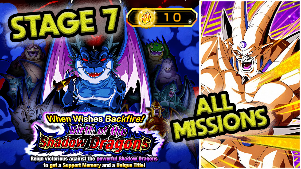 Dragon Ball GT: 7 Shadow Dragons Saga, Events