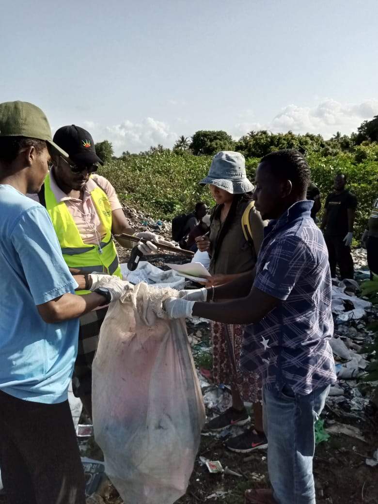 Lamu Arts and theatre Alliance on an environmental survey. Doing a research on all the dump sites in lamu island, determining how many to conserve the environment. Also how to come up with solutions on waste management. We conserve the environment for the better future.