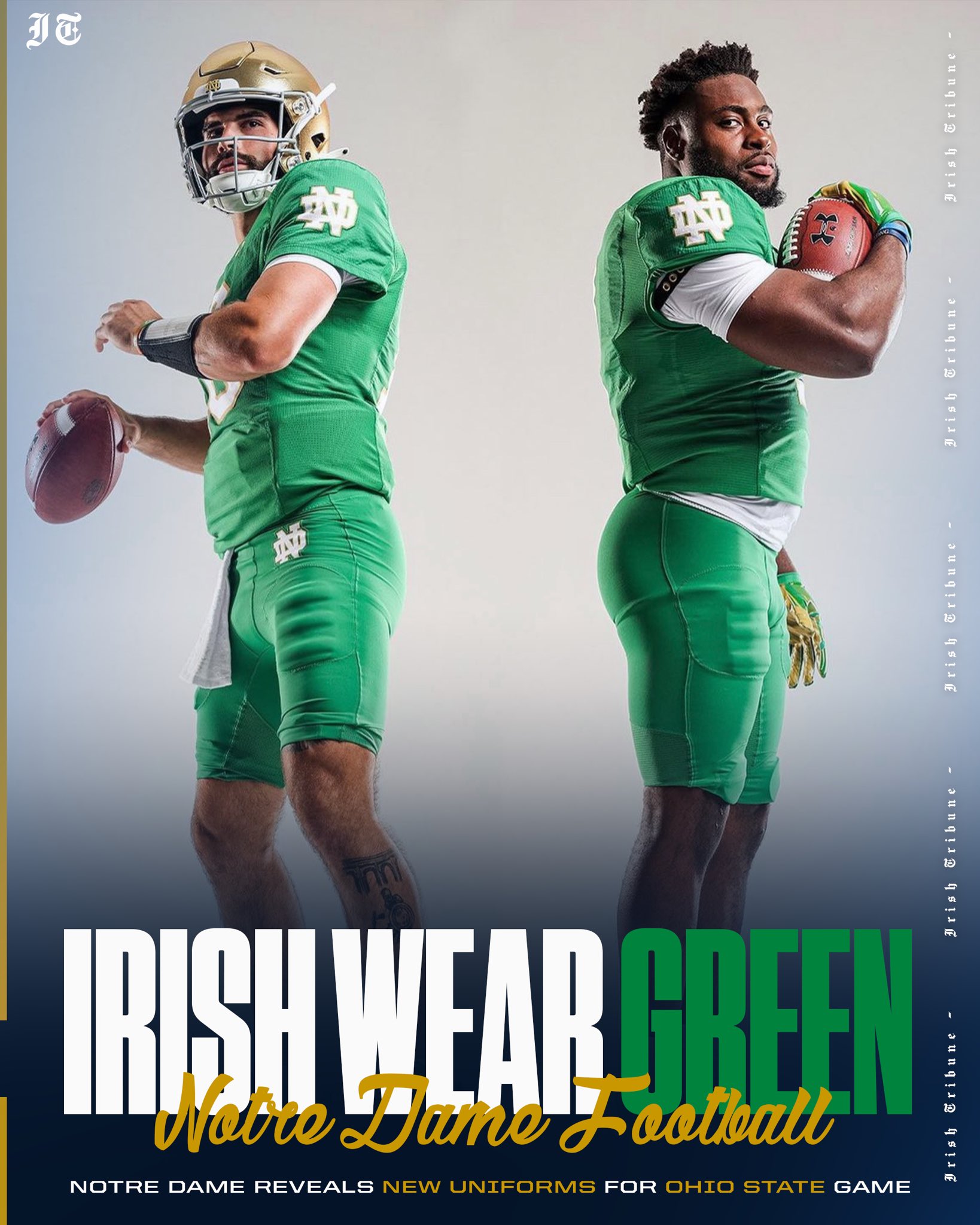 Notre dame kelly green cheap jersey