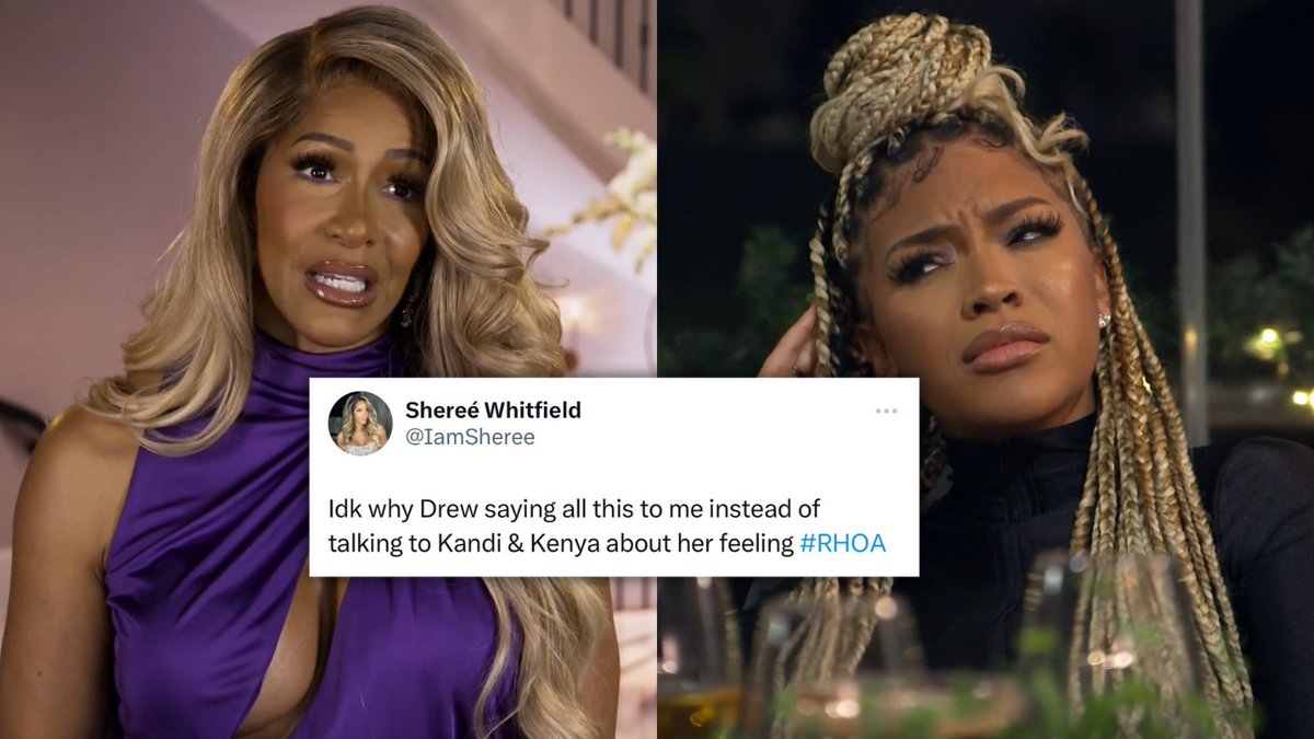 tvdeets's tweet photo. the girls are fighting 😳🍿 #RHOA https://t.co/fSsRZ65HJO