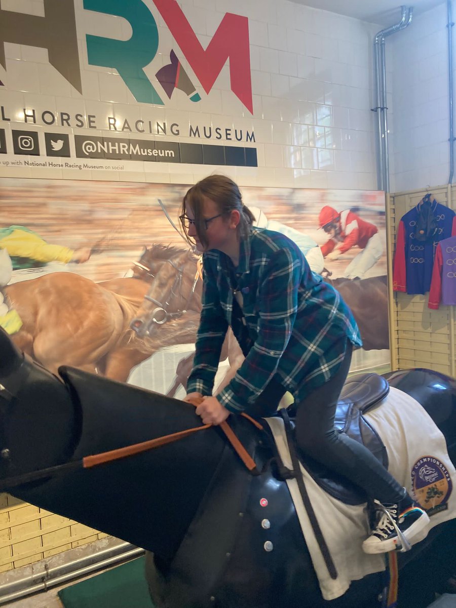 Thank you to the <a href="/NatStudTraining/">NationalStudTraining</a> &amp; The National Horse Racing Museum for hosting a careers event for the <a href="/RideHighMK/">Ride High</a> students last week! 

They had a tour, learned about #equestriancareers and discovered how #racehorses are retrained after their racing careers have ended...