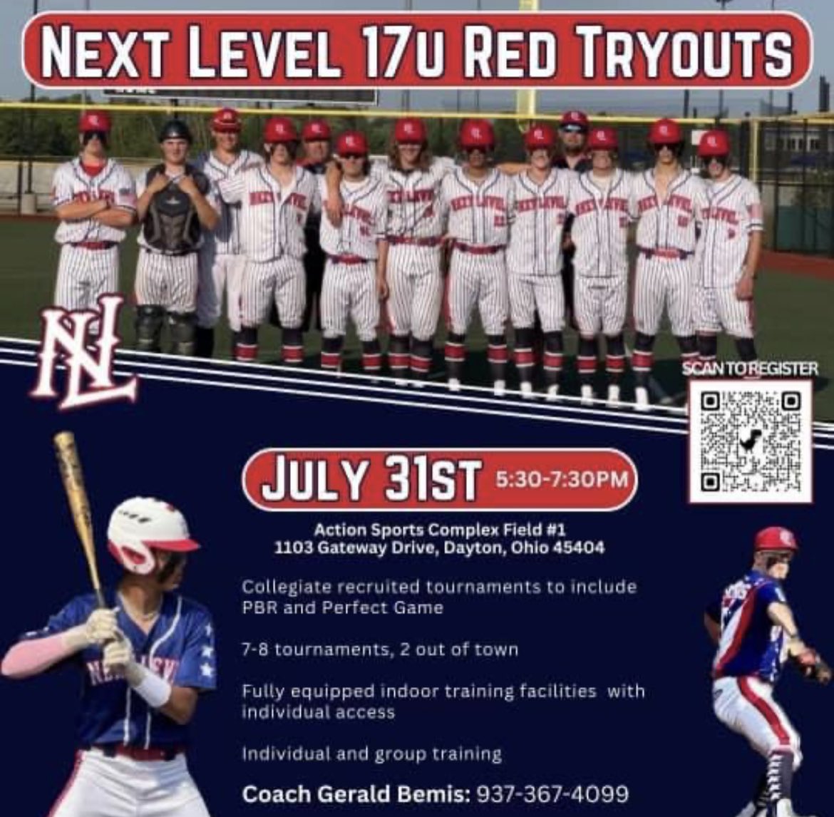 Today is the day…

Come try out &amp; have a fun time! We are excited to meet you.😄
