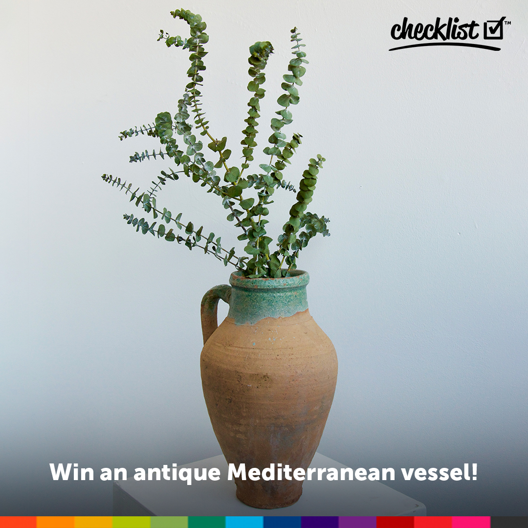 WIN! Adorn your interior with a gorgeous Antique Mediterranean Terracotta Vessel courtesy of @StudioZagara

Like, RT, Then follow the link to enter: tinyurl.com/yfpterc3

#win #giveaway #ukgiveaway #ukcompetition #freebies #freebiesuk #prizes #ukprizes #ukantiques #antiques