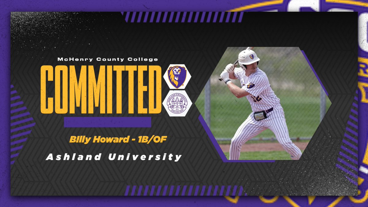Congratulations to Scots sophomore Billy Howard (Menomonee Falls, WI) on his commitment to play baseball this fall <a href="/ashland_base/">Ashland University Baseball</a> in Ohio!  @PBR_JUCO @PBRWisconsin <a href="/NWHPreps/">Northwest Herald Preps - Shaw Local</a> <a href="/mcc_edu/">MCC</a> <a href="/MCCScots/">McHenry County College Athletics</a>