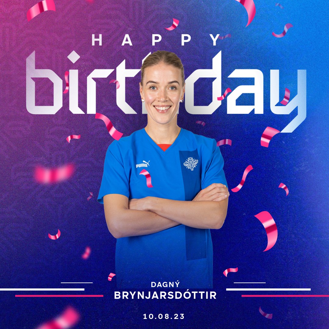 🎂Happy Birthday Dagný Brynjarsdóttir!