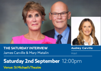 James Carville & Mary Matalin are a power couple in the world of American politics, known for their strong personalities and divergent political views. Join us: kennedysummerschool.ie #JFKSS