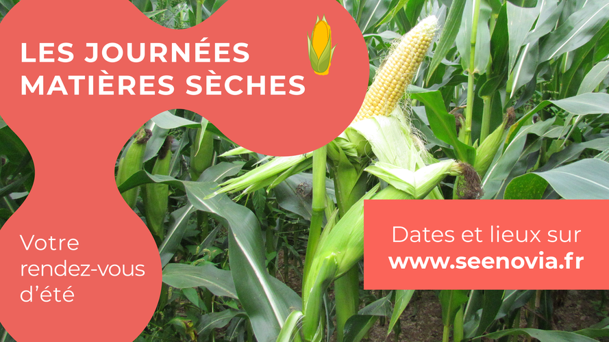 seenovia's tweet photo. [JMS] Les dates et lieux sont en ligne !!!

Venez prédire la date optimale de votre récolte, lors de nos Journées Matière Sèche Maïs  🌽🚜
Toutes les dates sur notre site internet ➡ https://t.co/1oid158FBc https://t.co/051mklpoc1
