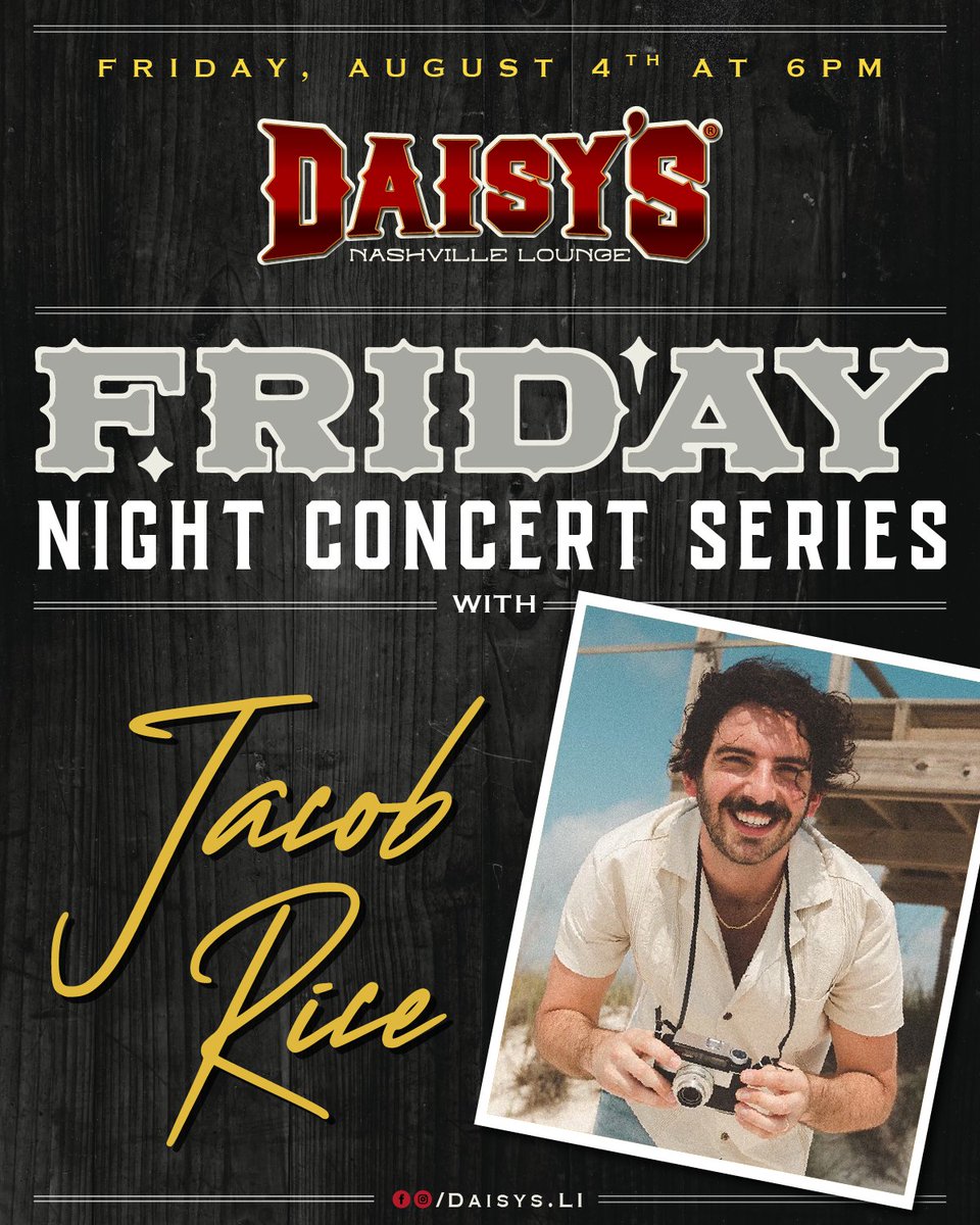 Daisys_LI's tweet photo. It’s time to start making your plans for the week, and we’ve got plenty of fun planned for y’all! https://t.co/qFSRNUa8Um