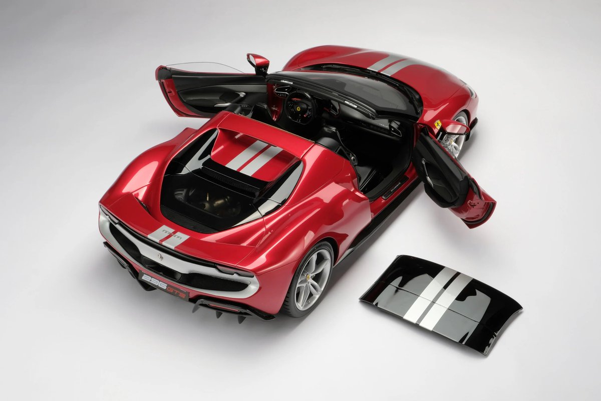 HYPEBEAST's tweet photo. You can now buy a Ferrari 296 GTS for less than $15K USD...but in 1:8 scale 🫢 https://t.co/1nYg3oj5eG