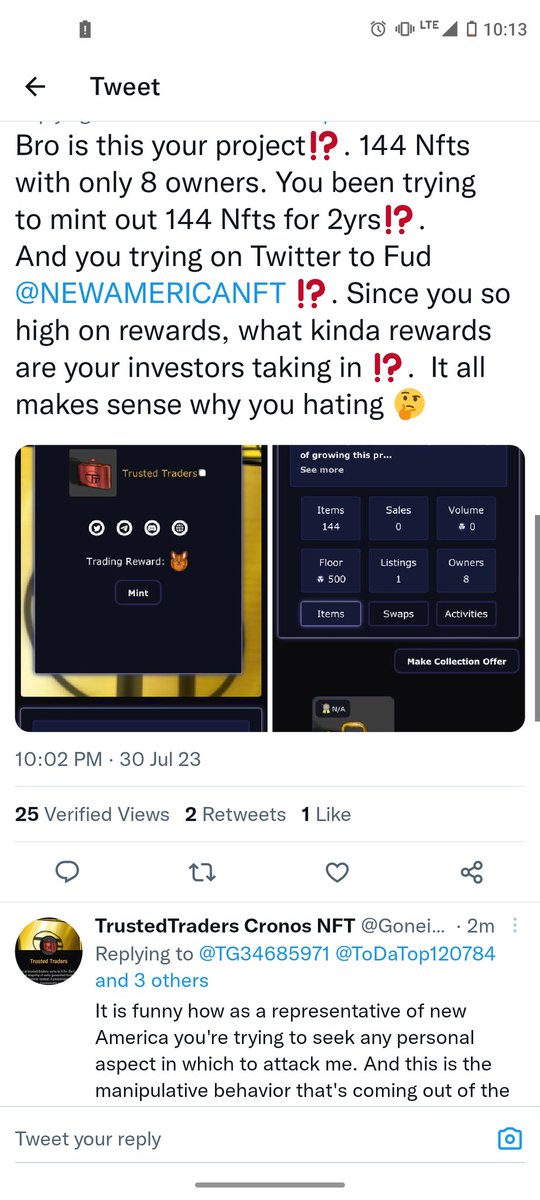 Goneinc92's tweet photo. @cryptocom @cheno74#0 NewAmerica has started kicking people out of their Discord if you start questioning the roadmap that they are straying from. Caution. We all know where this starts to go #crofam https://t.co/hR7eJ2duPo
