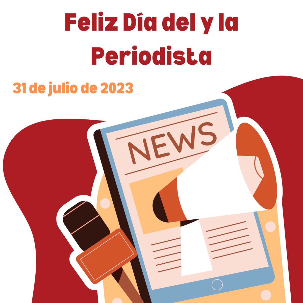 #DíaDelPeriodista 

“Un periodista o dice la verdad o no es periodista”: Mons. Romero. 

El periodismo es una profesión que busca generar conciencia social, por eso es que requiere de compromiso y enfrenta muchos obstáculos. 

Felicidades a los periodistas en su día.