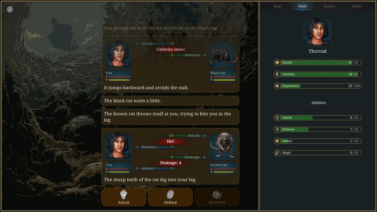 FabletreeDk's tweet image. Bringing excitement to the text-based RPG genre!

Choose, explore, interact, fight, manage, and trade while uncovering a secret that threatens the realm ⚔️

Wishlist:
store.steampowered.com/app/2022700/Se…

#textgame #visualnovel