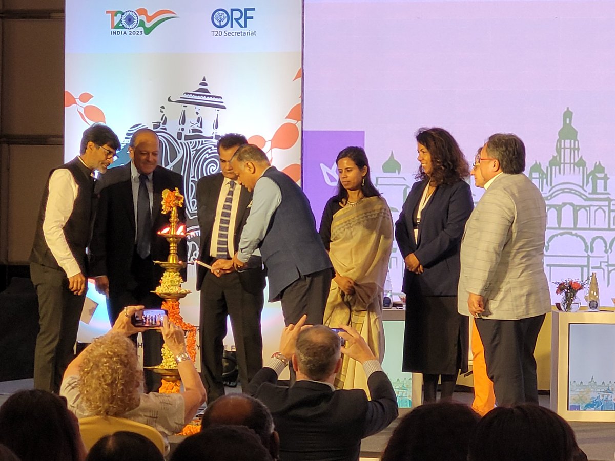 sabya_saha's tweet photo. Inauguration of #Think20Summit @T20org Mysuru 

@Sachin_Chat @RIS_NewDelhi https://t.co/FlHyDfFvRA