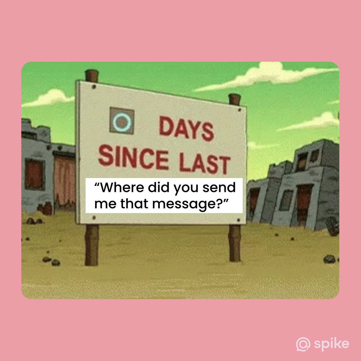 SpikeNowHQ's tweet photo. Your conversations get messy when you're not using Spike.
#TeamsDeserveBetter #spikenow #communicationapp https://t.co/WO2ZV9txyZ