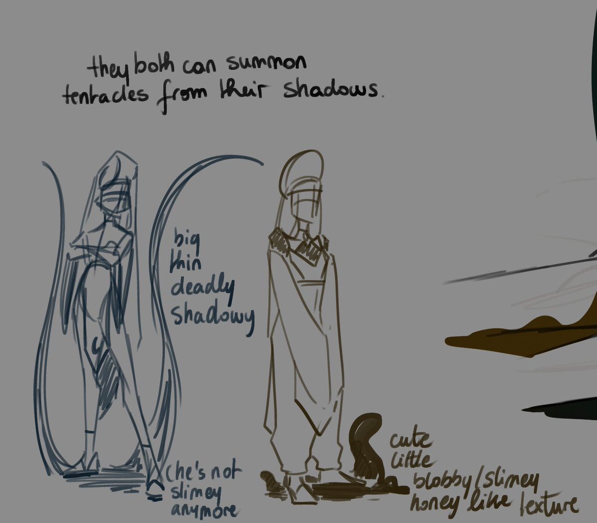 unluckynekokat's tweet photo. A canon info from #holyverse
Jhudiel and Leliel can both summon tentacles from their shadows.
#dreamtale https://t.co/crtgo675sS