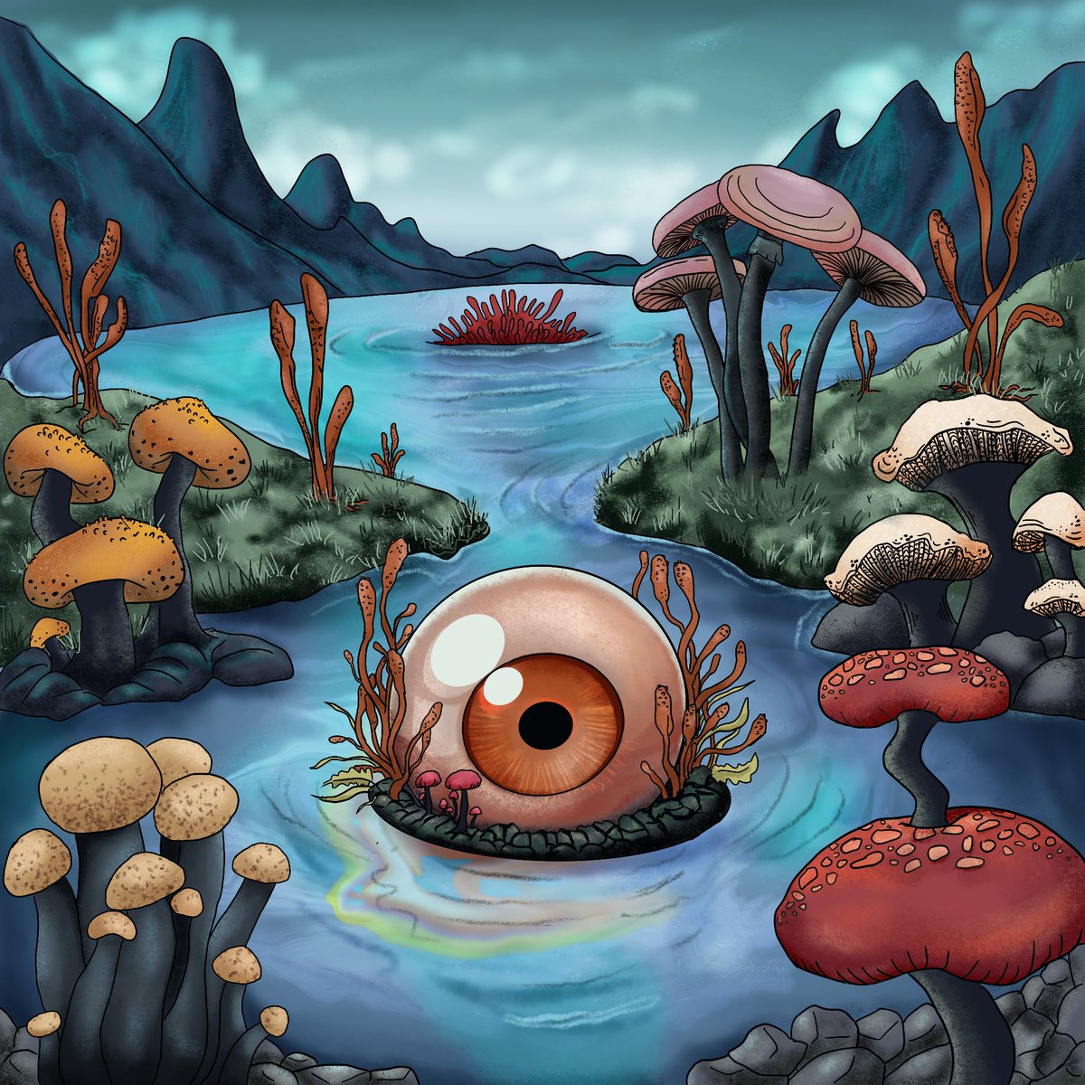 Shrooms_cnft's tweet photo. Gm, floating cordyceps eye.👀🍄

#nftart #CNFT #NFTartists https://t.co/H5VnV5RrN8