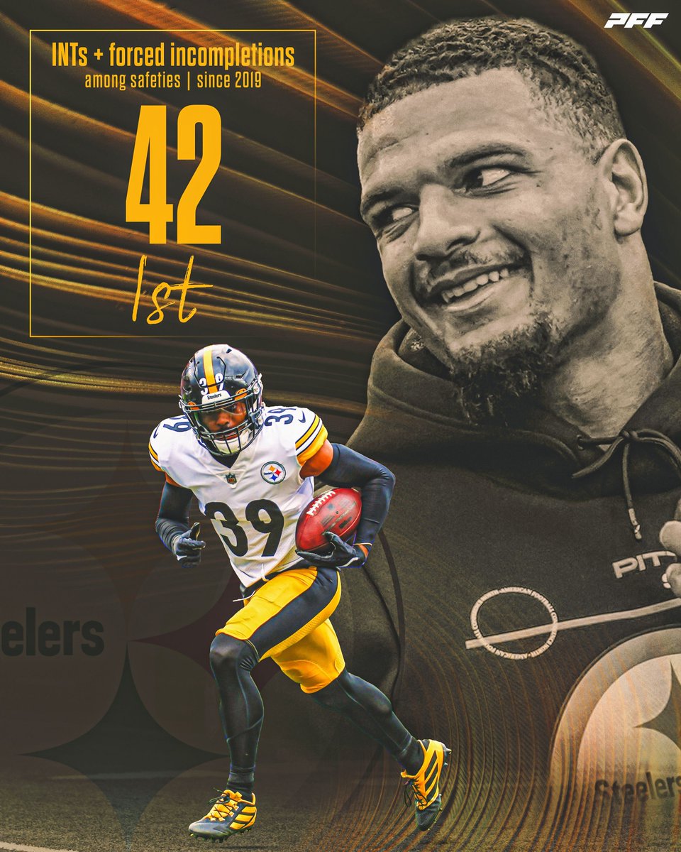 PFF's tweet photo. Is Minkah Fitzpatrick the best safety in the league? https://t.co/cmiT3sqv4Z