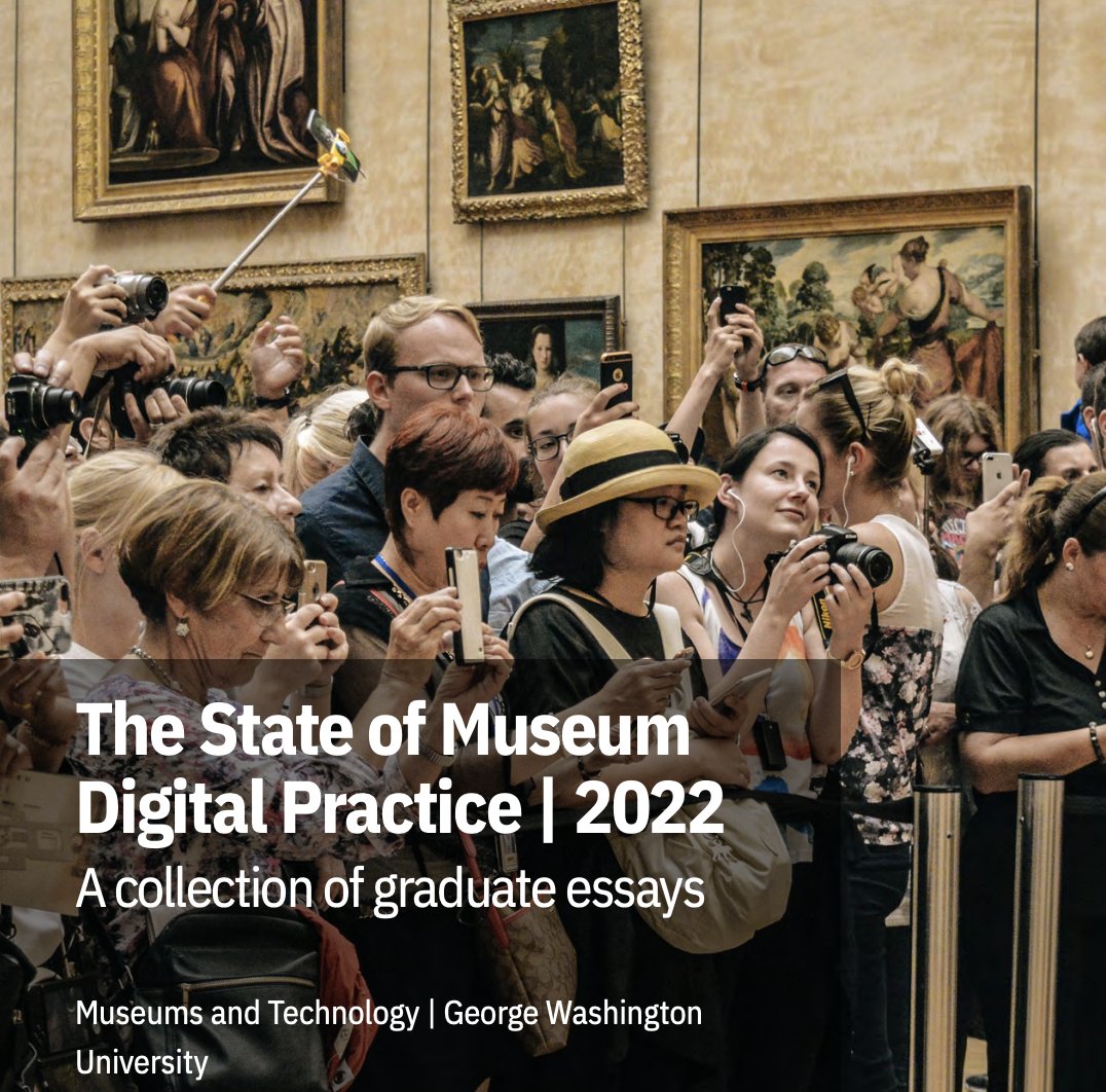 Corcoran School @ GW (@corcorangw) on Twitter photo Assistant Professor in Museum Studies Dr. Suse Anderson compiled “The State of Museum Digital Practice,” a collection of essays by graduate students in <a href="/gwucolumbian/">GW Arts & Sciences</a> and <a href="/GWMuseumStudies/">GW Museum Studies</a>. The collection, almost 200 pages, is the third in the series.
bit.ly/47gNUtk Assistant Professor in Museum Studies Dr. Suse Anderson compiled “The State of Museum Digital Practice,” a collection of essays by graduate students in <a href="/gwucolumbian/">GW Arts & Sciences</a> and <a href="/GWMuseumStudies/">GW Museum Studies</a>. The collection, almost 200 pages, is the third in the series.
bit.ly/47gNUtk