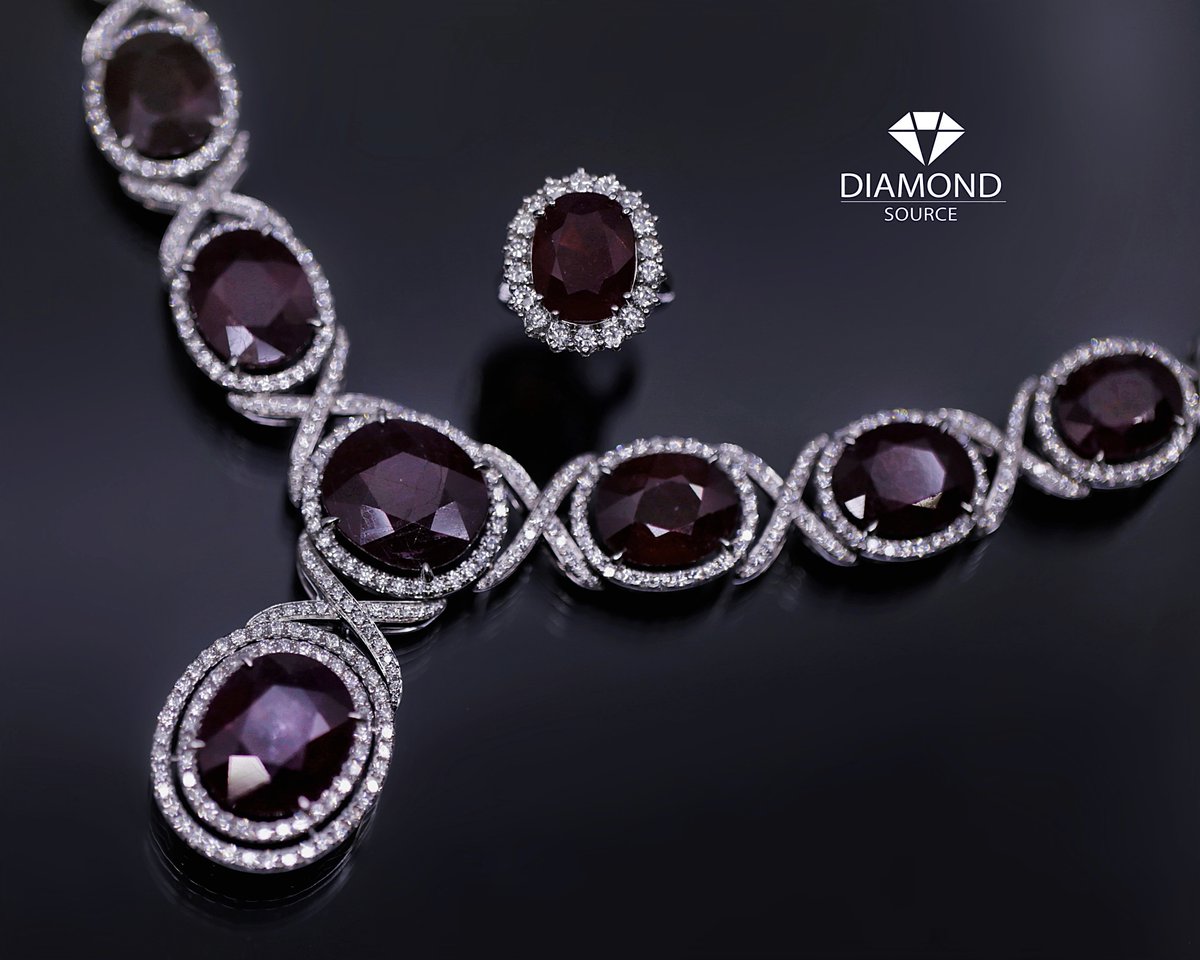 dsource29's tweet photo. High quality Rubies ❤️

1️⃣ 14k white gold ruby &amp; diamond cocktail ring 12CT F-G, VS2-SI1
2️⃣ 18k white gold diamond &amp; ruby necklace with 9.10CT diamonds F/G-VS2
.
.
.
.
.
#ruby #rubyjewelry #rubyring #rubynecklace #rubyjewellery #rubyjewel #diamonds #diamondjewelry #di ... https://t.co/eHelsWiwHA