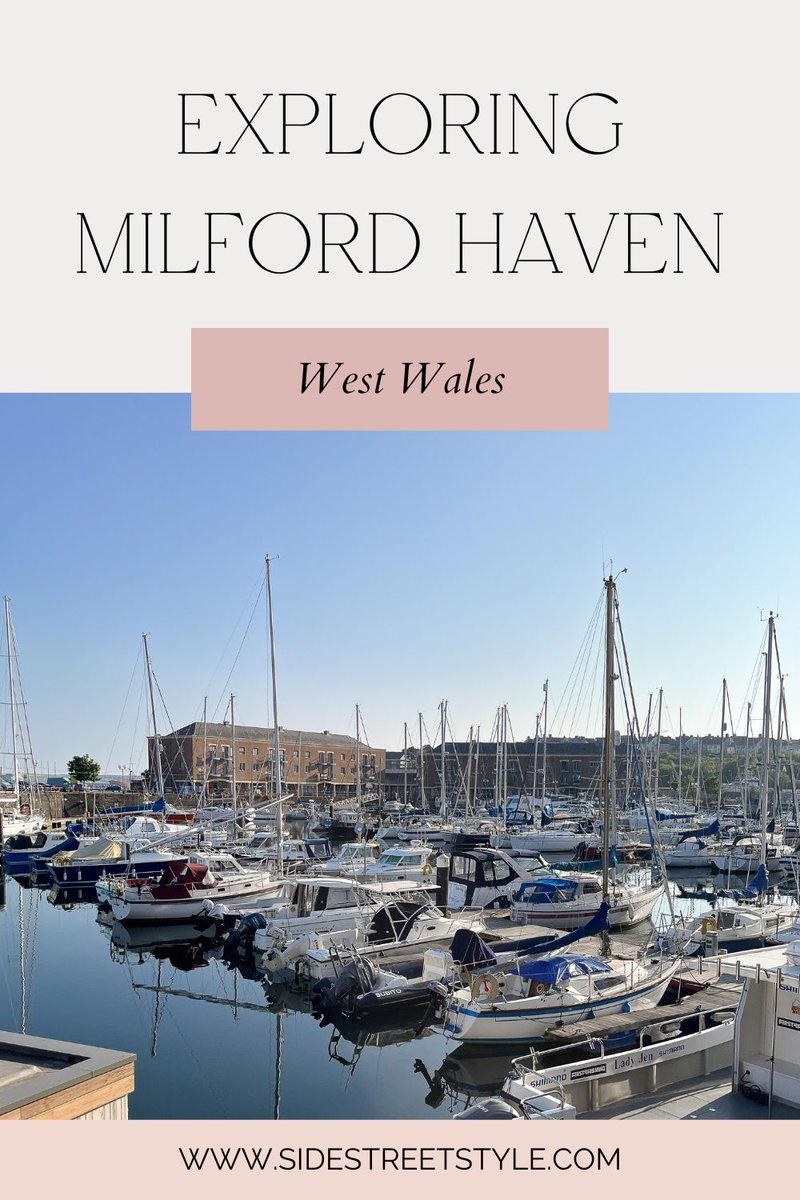 I was pleasantly surprised at how much there is to see & do, along with the rich history of the Welsh seaside town of Milford Haven. Will definitely be back & put together a blog post about this sometimes overlooked West Wales destination sidestreetstyle.com/2023/07/explor… @VisitPembs