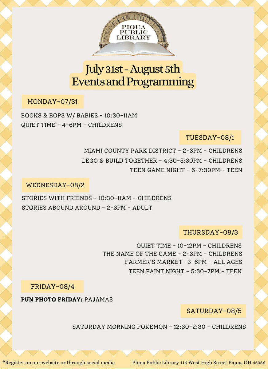 Piqua Public Library tweet media