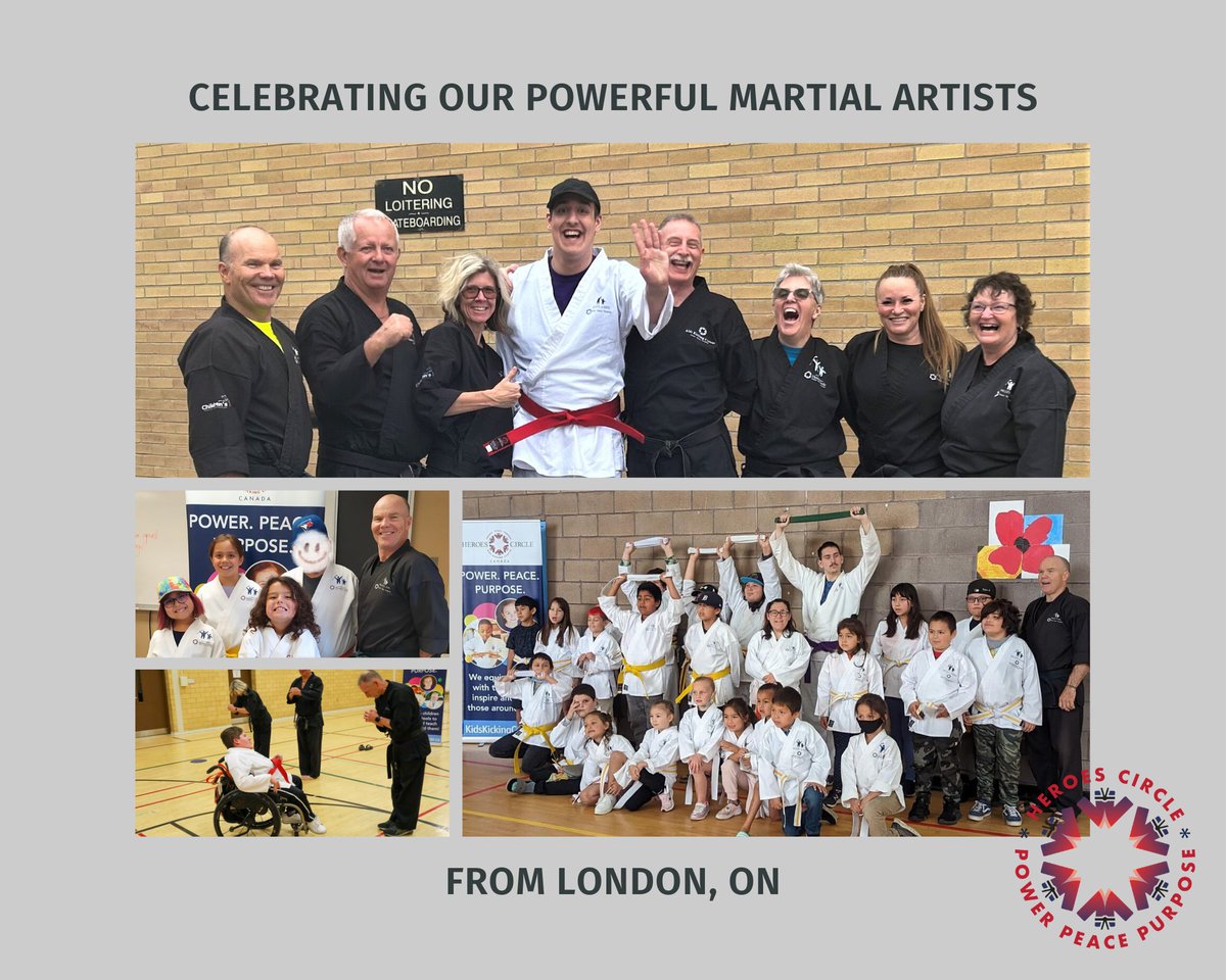KKC_Canada's tweet photo. Celebrating the Powerful Martial Artists from our London program.
#PowerPeacePurpose
#HeroesCircleCanada
#London https://t.co/RjNgQSex75