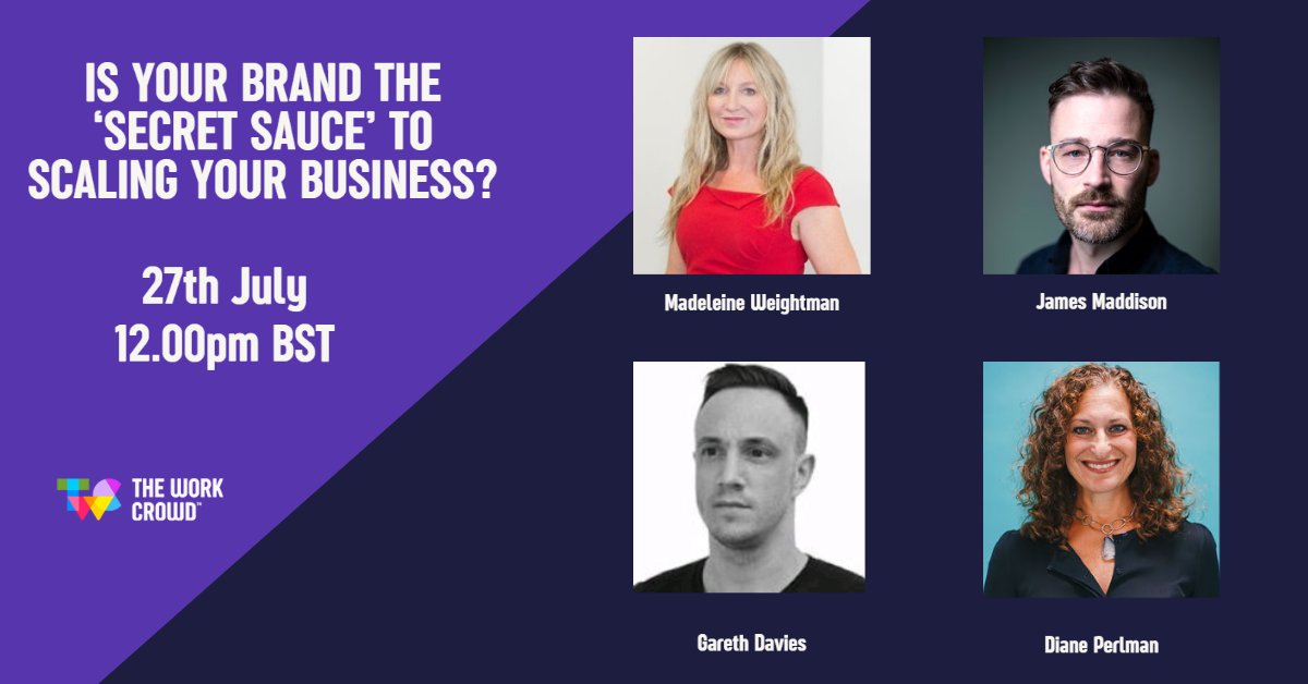 Last week we hosted a panel event discussing the essential elements of scaling your business using the power of branding.

Tune in to watch the recording here for more insights from our panel of experts.

ow.ly/qlFy50PoLop

#scaleup #businessgrowth #brandbuilding