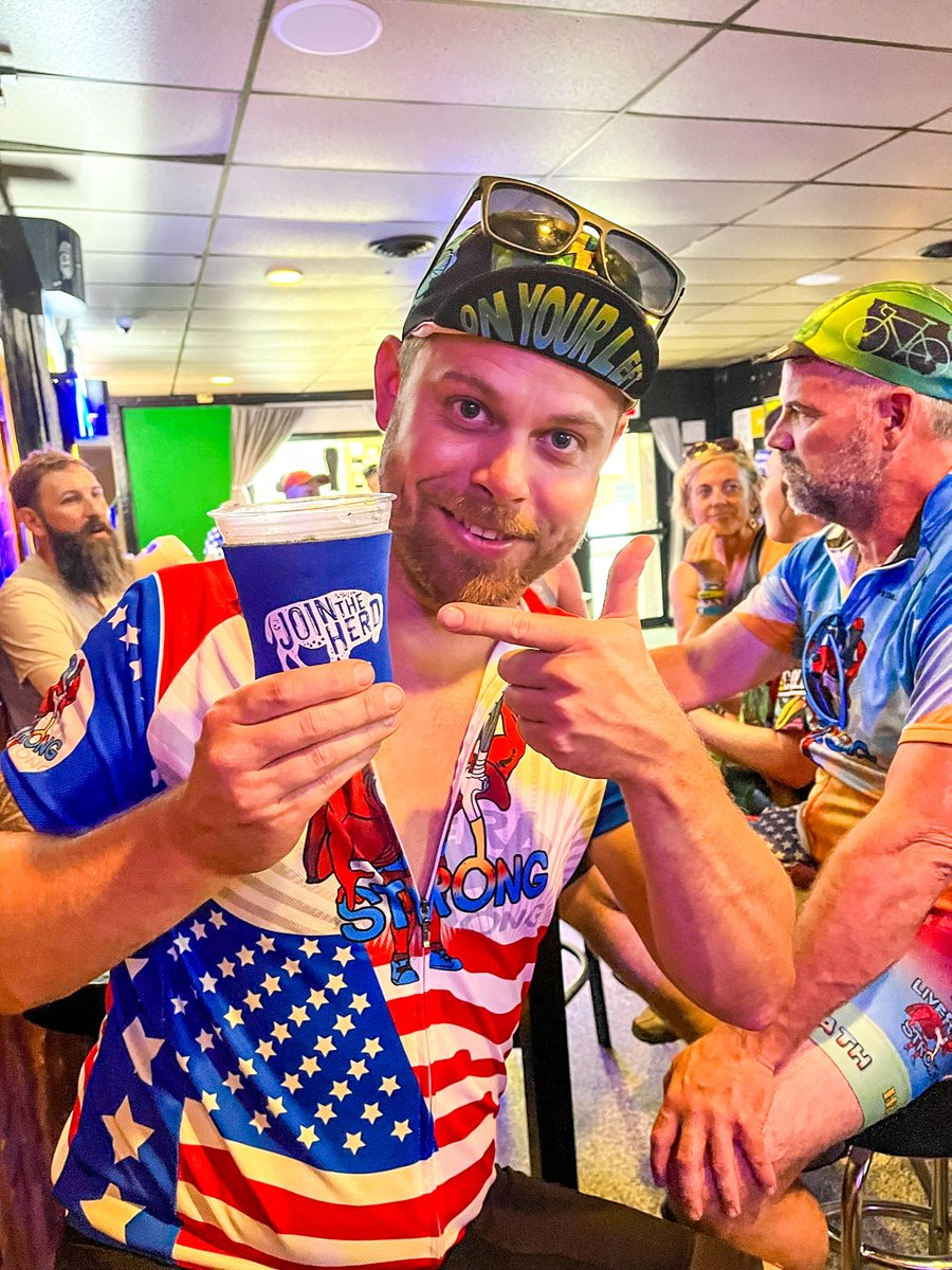 BisonBridge's tweet photo. Congratulations, @RAGBRAI 50 riders!!

And a huge shoutout and thank you to Team Liverstrong who spread the Bison Bridge mission and swag throughout the journey and let our team tag along to drive their support vehicle.

#ragbrai50 #bisonbridge #jointheherd #visitquadcities https://t.co/APhMsWjxVX
