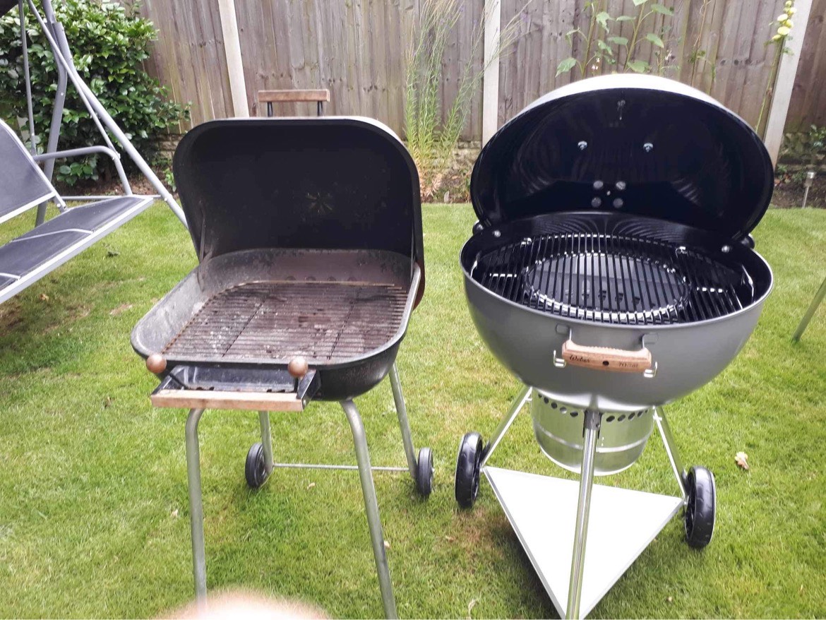 jxhnnys.revenge (@dropdead_emma) on Twitter photo Retired my  Meco <a href="/americanagrills/">Americana Grills</a> after 30 years of faithful service in favour of a <a href="/WeberGrills/">Weber Grills</a> Master-Touch70th Anniversary Edition. Weird to think that Weber had only been going for 40 years when I bought the Meco. Retired my  Meco <a href="/americanagrills/">Americana Grills</a> after 30 years of faithful service in favour of a <a href="/WeberGrills/">Weber Grills</a> Master-Touch70th Anniversary Edition. Weird to think that Weber had only been going for 40 years when I bought the Meco.