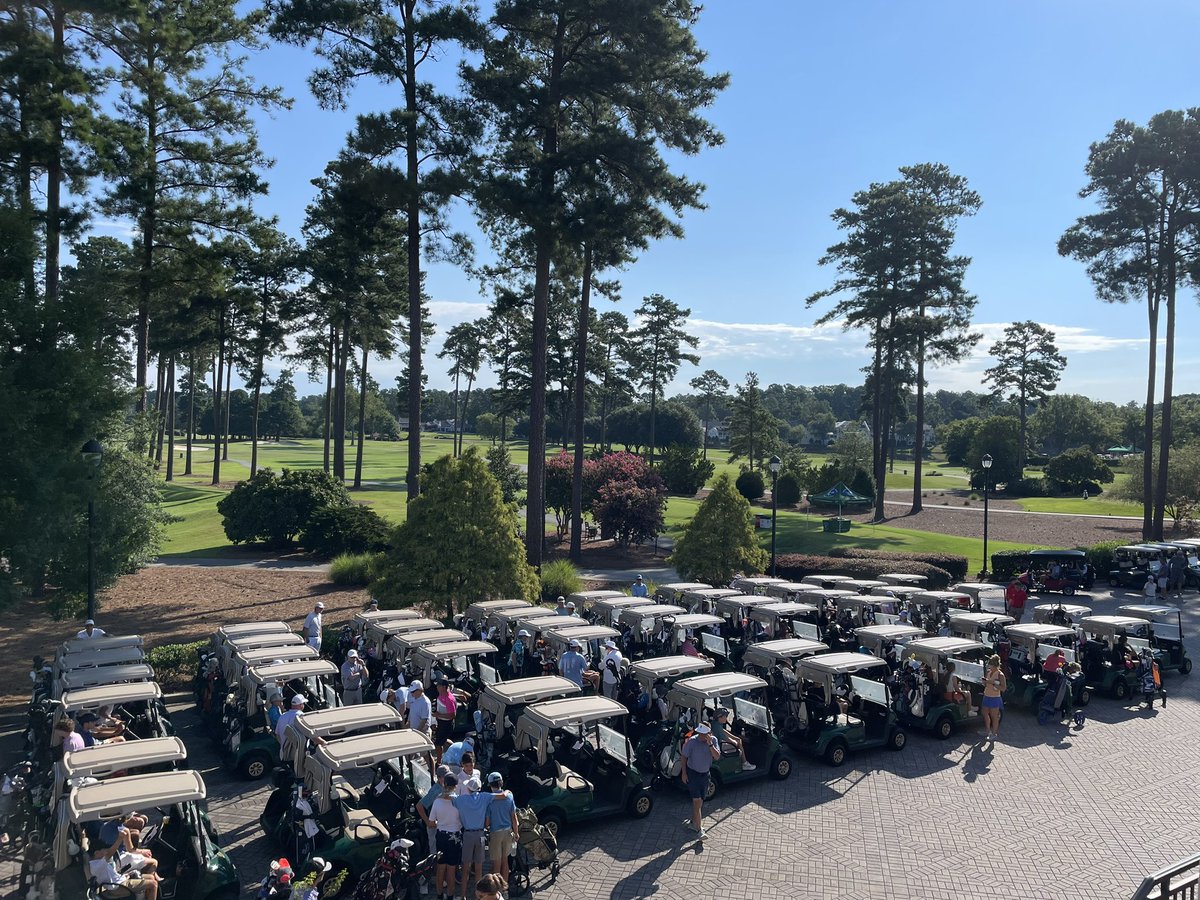 Great turnout for the <a href="/TYGAgolf/">TYGAgolf</a> SAS Junior this morning at Prestonwood CC … including the #SWAC teams!