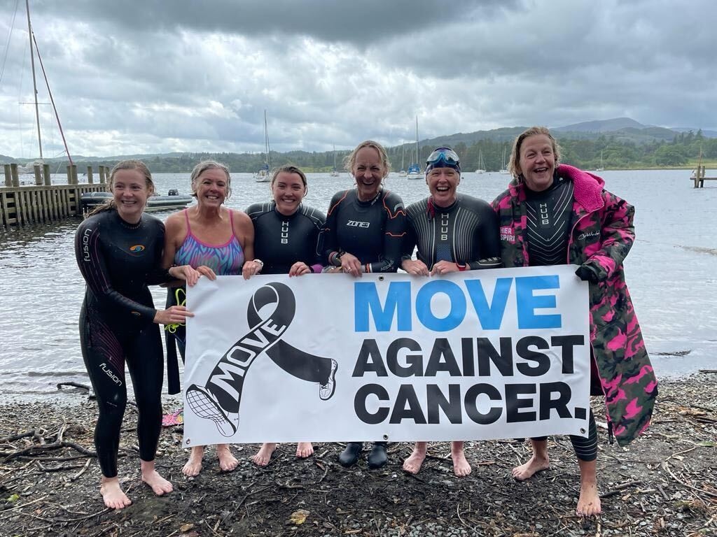 Yesterday our <a href="/5k/">w</a> Your Way, Move Against Cancer Operational Manager Georgie took part in the <a href="/Her/">にゃんにゃん</a> Spirit  relay team to swim the length of Windermere lake! Georgie says: We had a brilliant day and we've raised over £3,000 for MOVE!

Please donate here: lght.ly/ei6kd48