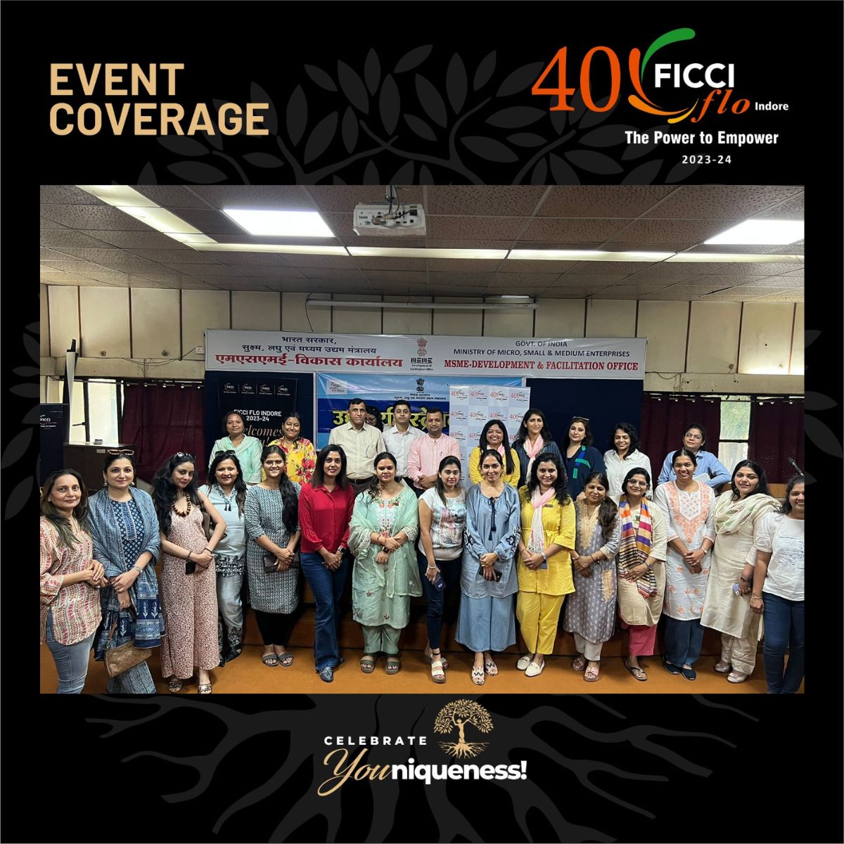 ficcifloindore's tweet photo. FLO Indore along with MSME DFO Indore successfully organized an exclusive Camp on MSME schemes awareness and Udyam registration.
#ficci #ficciflo #ficcifloindore #indore #womenempowerment #celebrateYOUniqueness #indorechapter #floites #indore #india #MSME
#g20india #g20empower https://t.co/P5wSD40Zv6